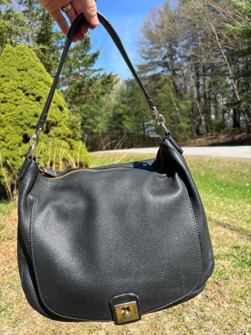 Furla Leather Shoulder Bag - Picture 3 of 17